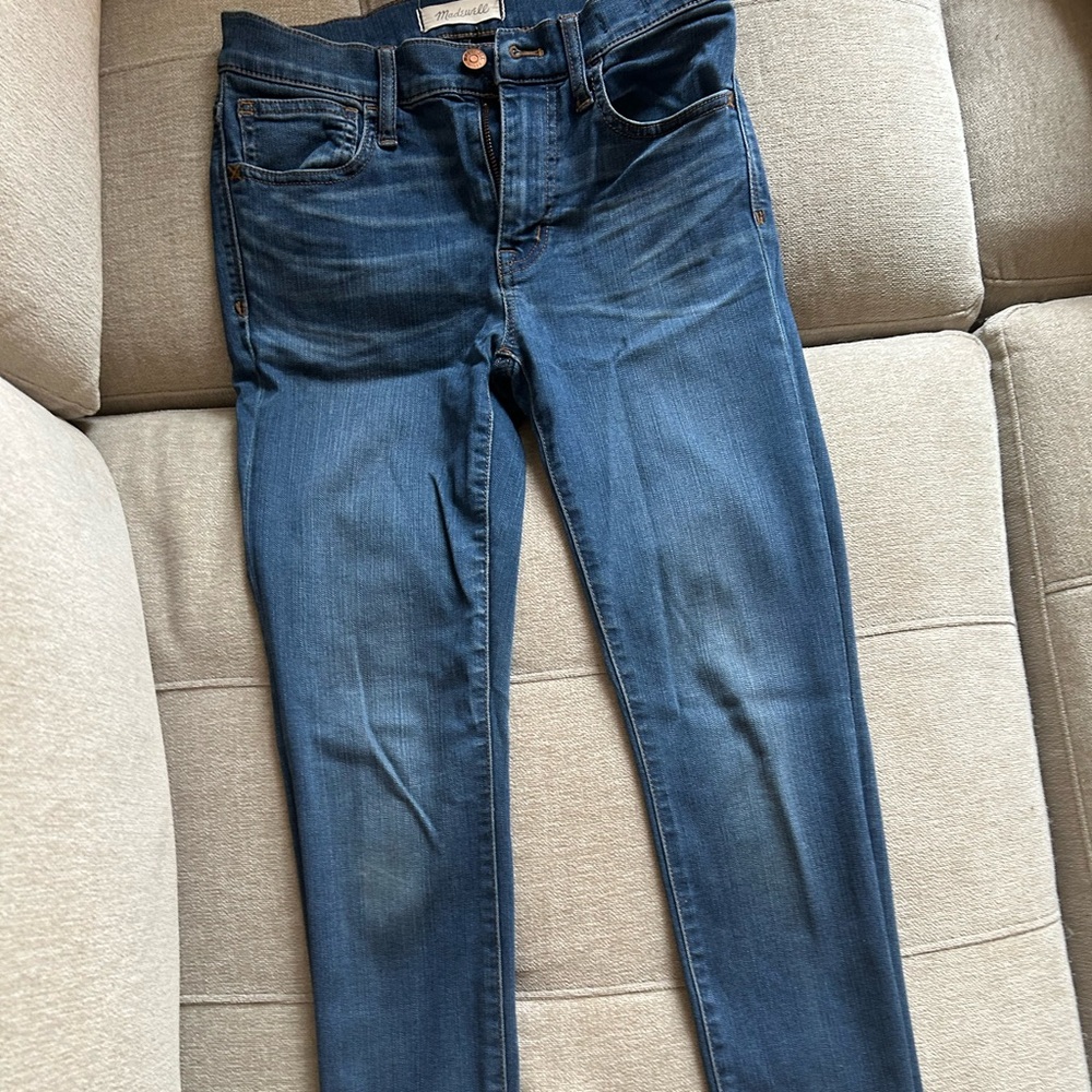 Madewell size 25 roadtripper skinny jeans
